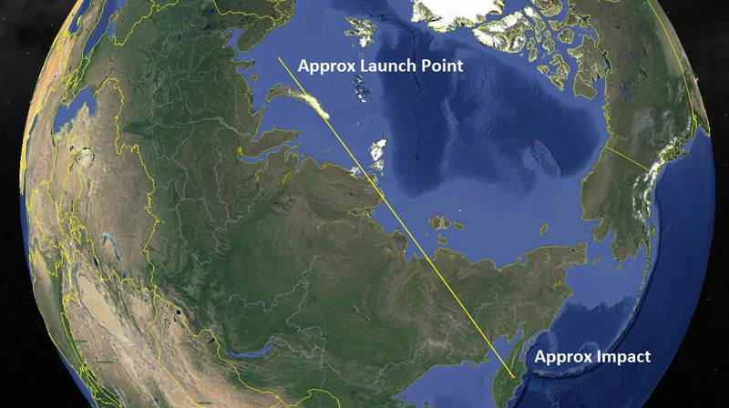Illustration for article titled Russia Just Fired Yet Another Ballistic Missile From The Barents Sea